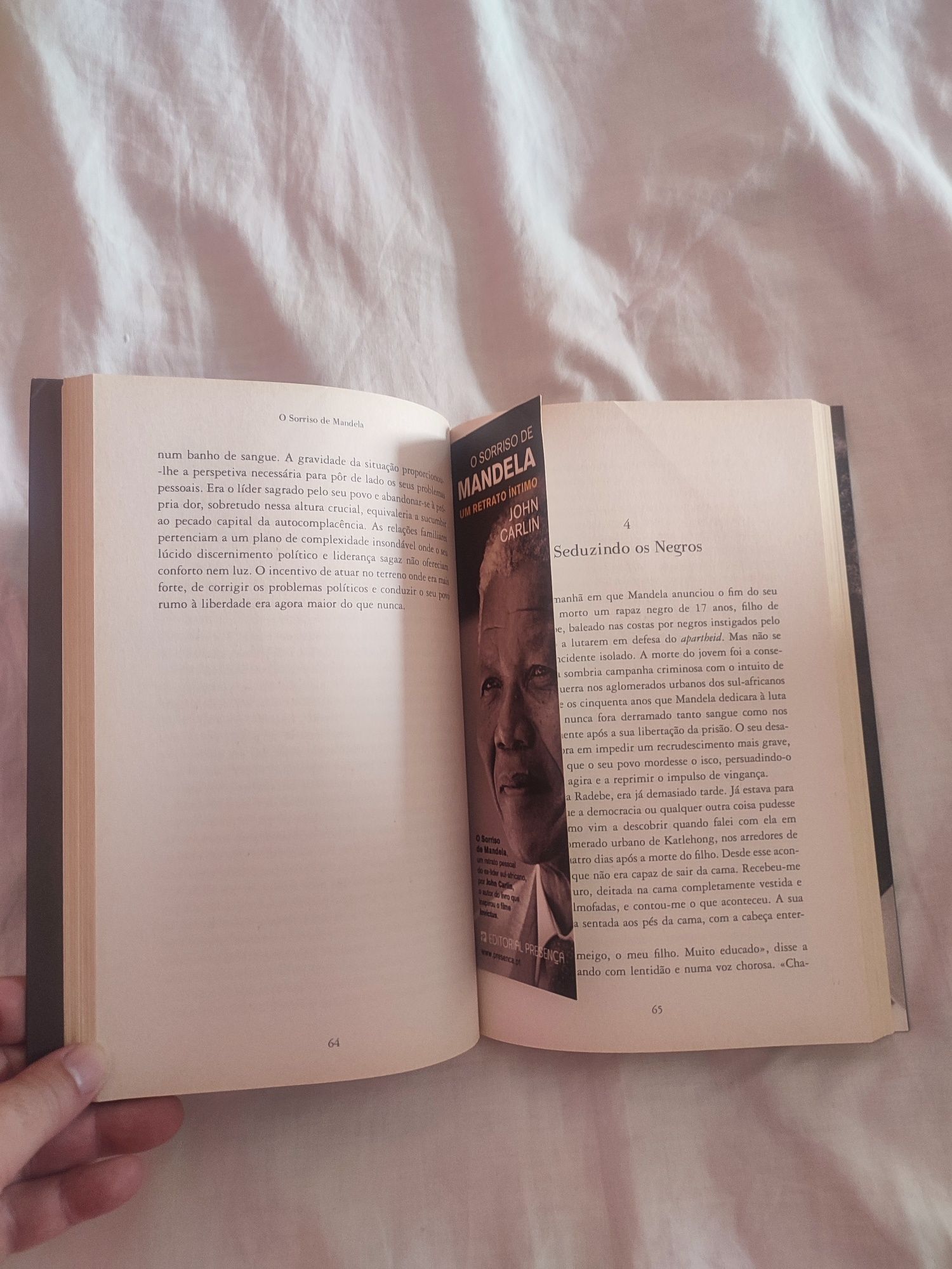 "O Sorriso de Mandela", John Carlin