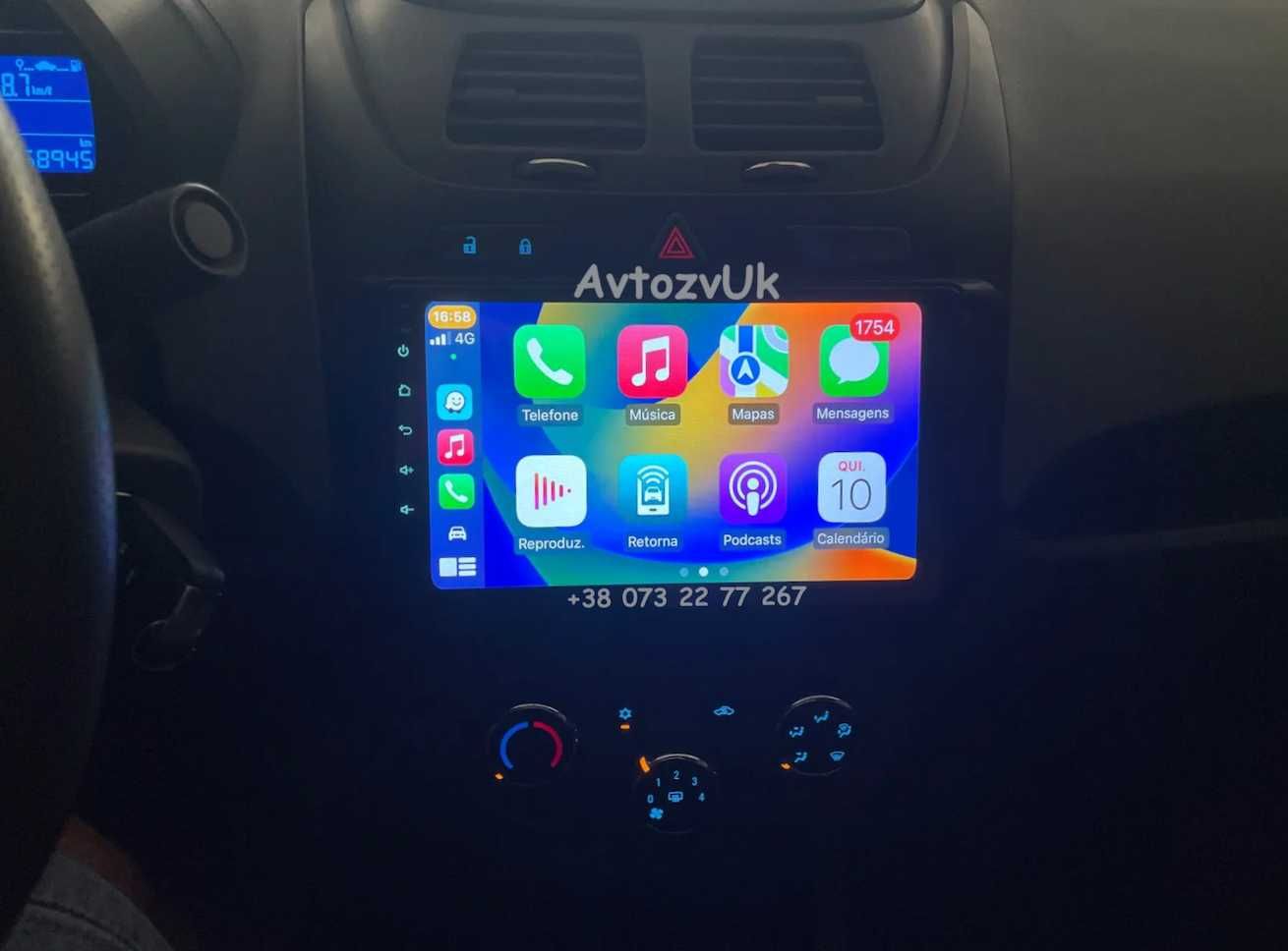 Магнитола AVEO Chevrolet EPICA COBALT RAVON R4 Эпика CarPlay Android