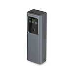 Powerbank SBS 20000mAh PD 100W z wyświetlaczem LCD - szary