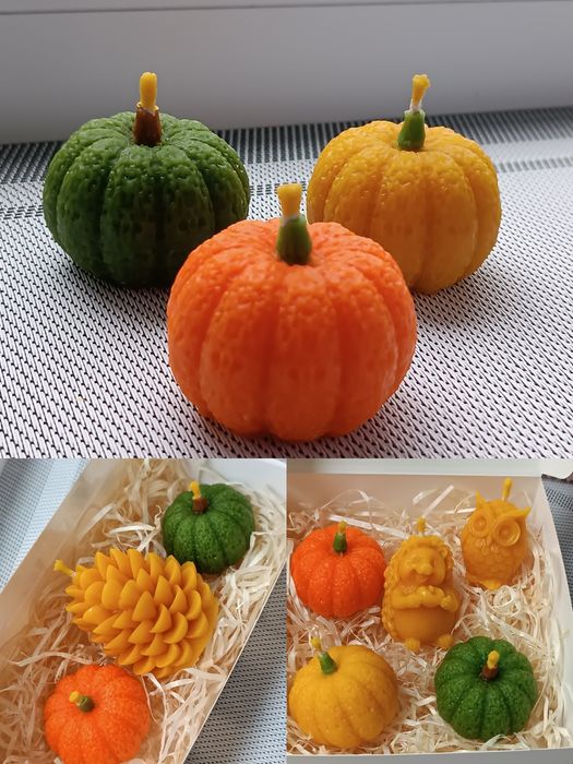 Свічки з натурального бджолиного воску