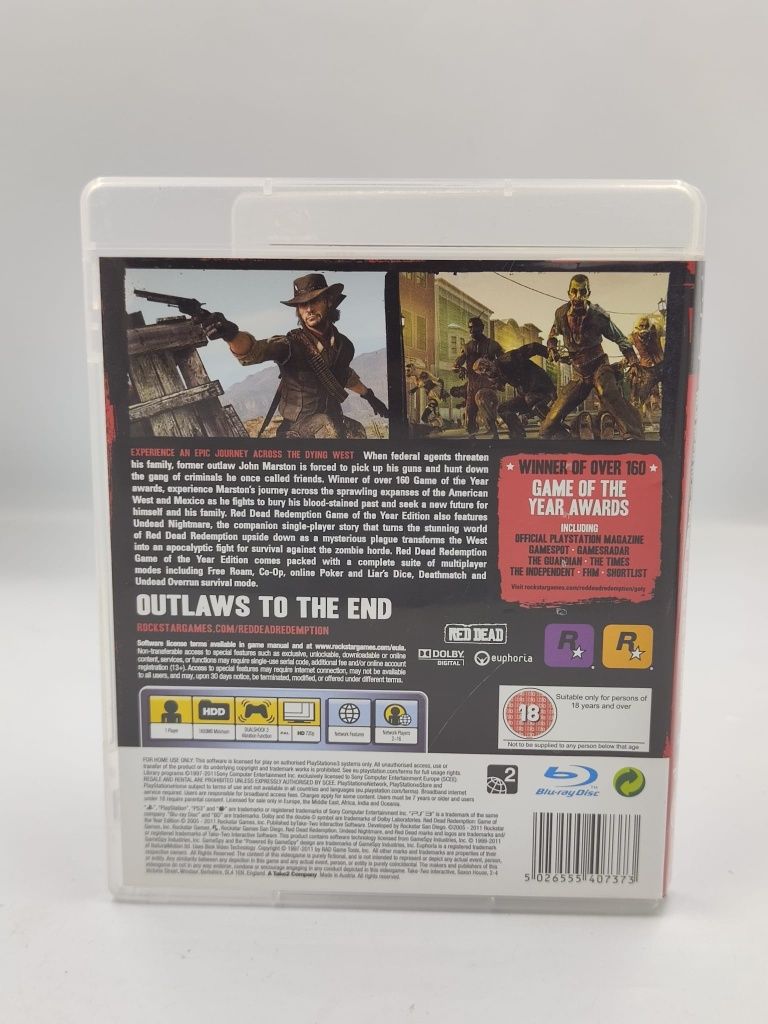 Red Dead Redemption GOTY Ps3 nr 1489