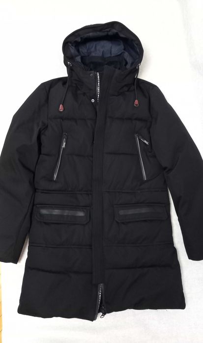 Куртка-парка зимова чоловіча у відмінному стані