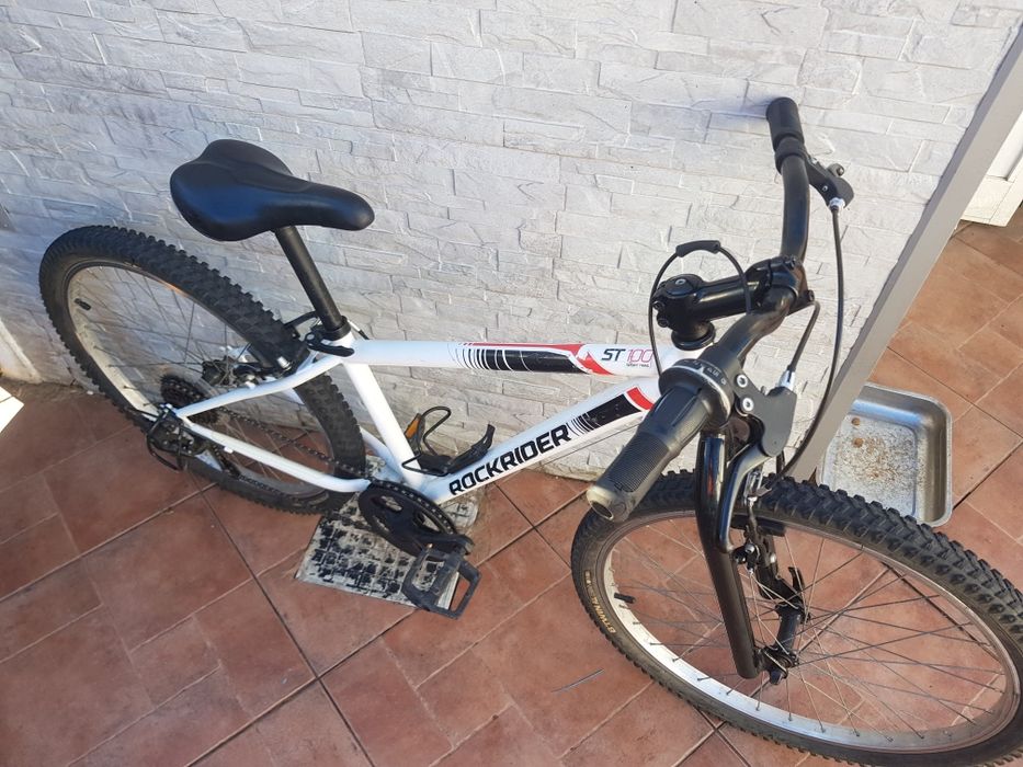 Bicicleta roda 24 rockrider impecável nada a fazer pronta a rolar tudo
