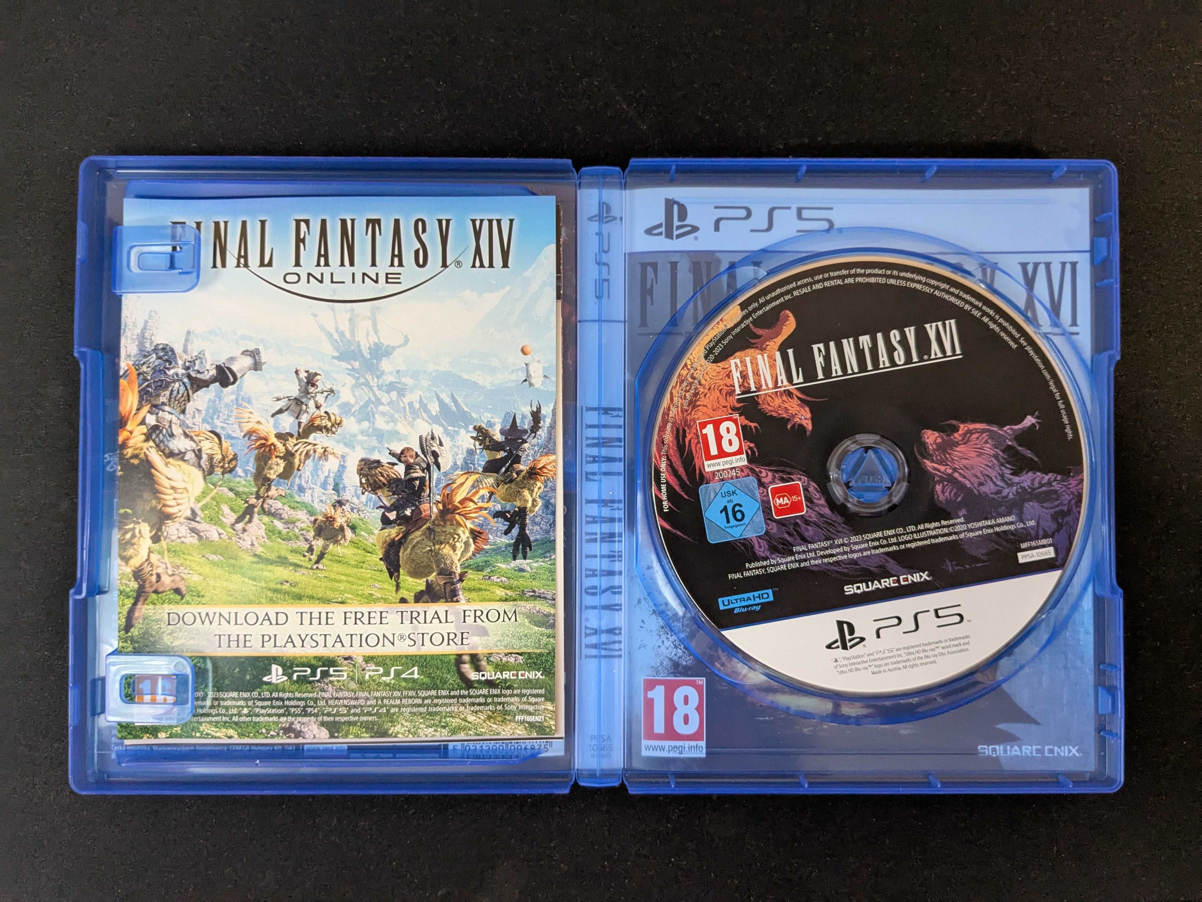 Final Fantasy XVI PS5 (i inne gry - opis)