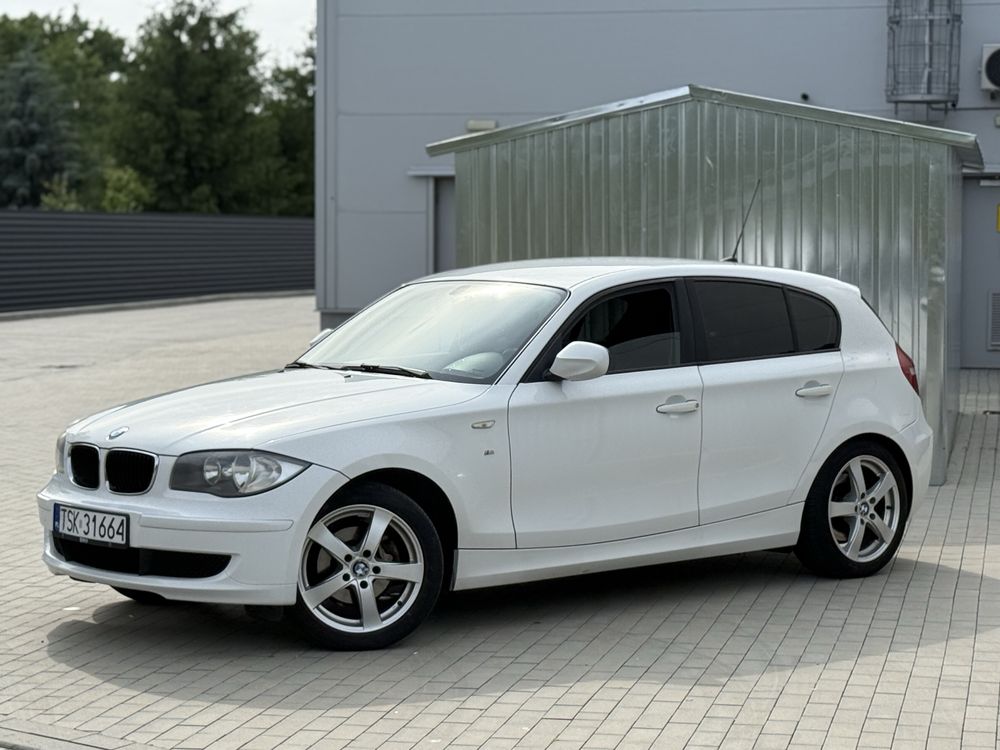 BMW 118D e87 biala Mpakiet Brązowa skóra 2010r polift