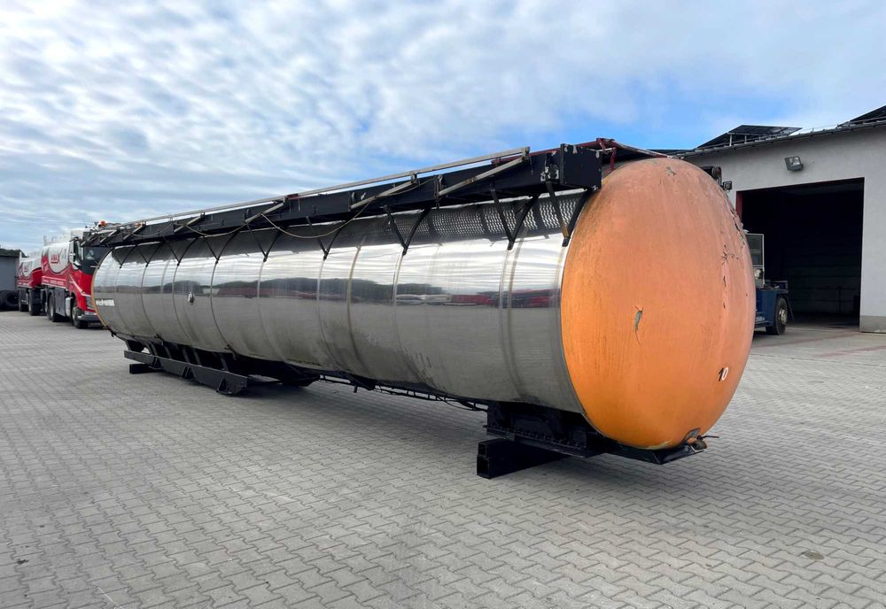 Zbiornik z nierdzewki 31 000 litrów, kwasówka, stal nierdzewna INOX