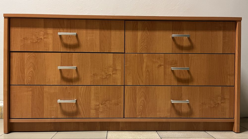 Komoda olcha 6 szuflad
