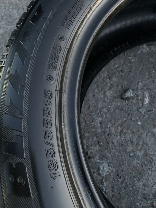 Зимові шини(резина) 185/55 R15 “Bridgestone” Blizzak VRX - 4шт.