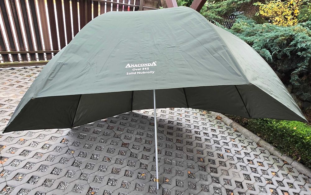 Parasol Anaconda Oval 345 Solid Nubrolly