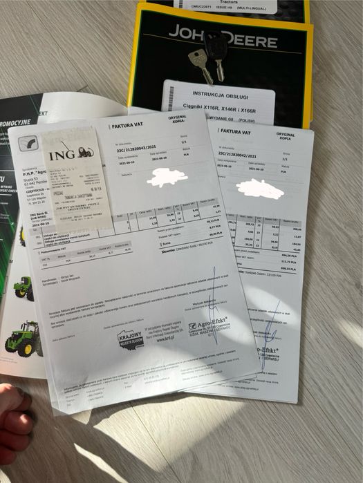 Traktorek kosiarka John Deere X116r stan Bdb!!!