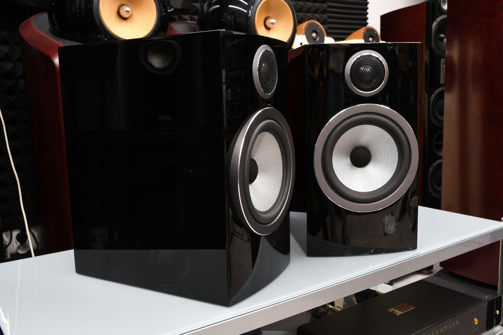 kolumny podstawkowe głośniki stereo Bowers & Wilkins B&W 706 S3