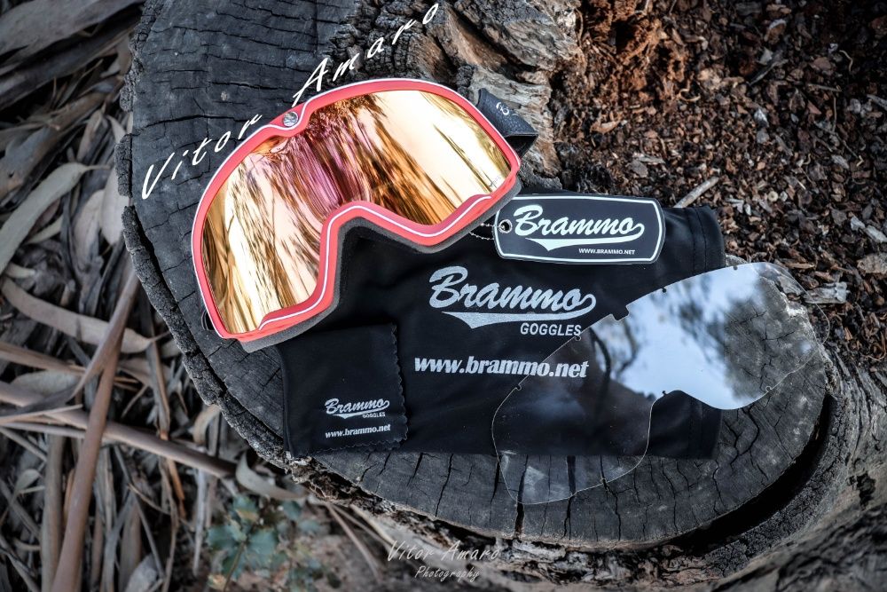 Oculos Vintage Brammo estilo Cafe Racer e Scrambler para Moto/Motocros