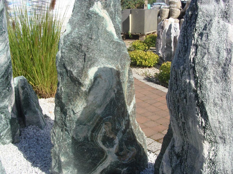 Monolit Arctic Green, bryły, głazy, Premium