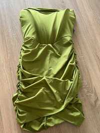 Vestido verde azeitona