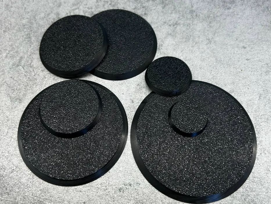 Bases Redondas para Miniaturas (25-80mm)