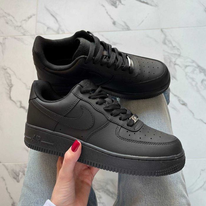 Мужские кроссовки Nike Air Force 1 Low "Black 0081" Размеры 40-45