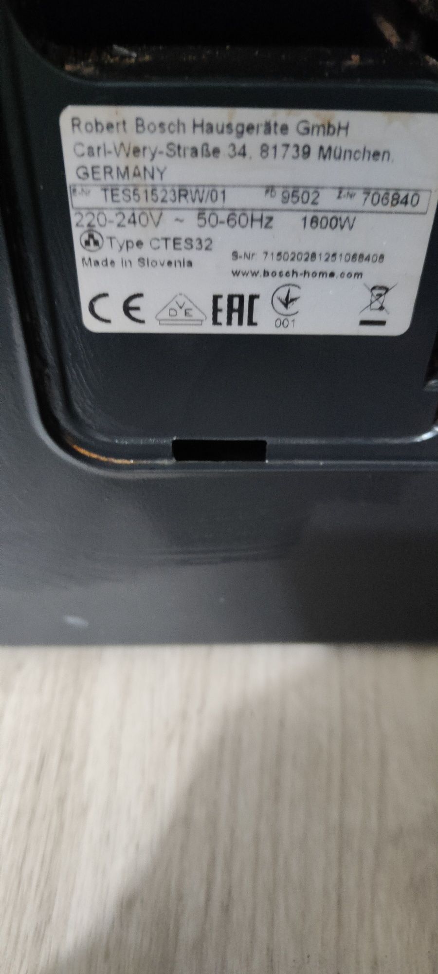 Ekspres do kawy Verocafe Lattepro BOSCH