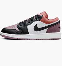 Оригінальні жіночі кросівки Nike Air Jordan 1 Low SE GS Sky J Mauve Wh