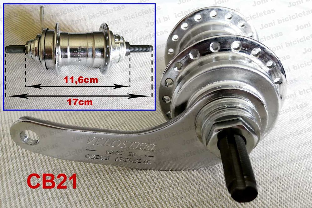 Cubos de roda de bicicleta