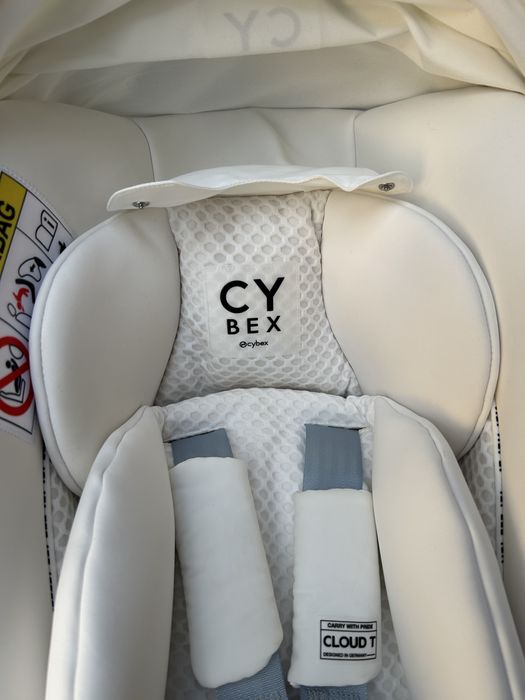 ‼️ Чорна Пʼятниця‼️Cybex Cloud T i-Size Urban Mobility White