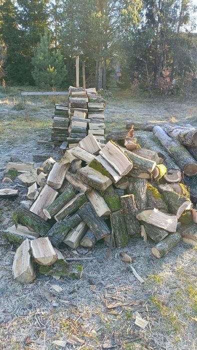 Sprzedam drewno kominkowe dąb 300 zł za mp