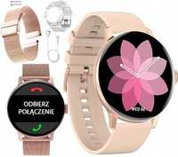 Smartwatch Zegarek 2 Paski Rozmowy sms Menu NOWOŚĆ + GRATIS