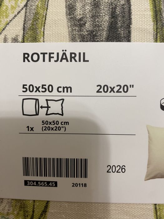 Декоративные наволочки 2 шт Икеа Ikea ROTFJÄRIL GURLI