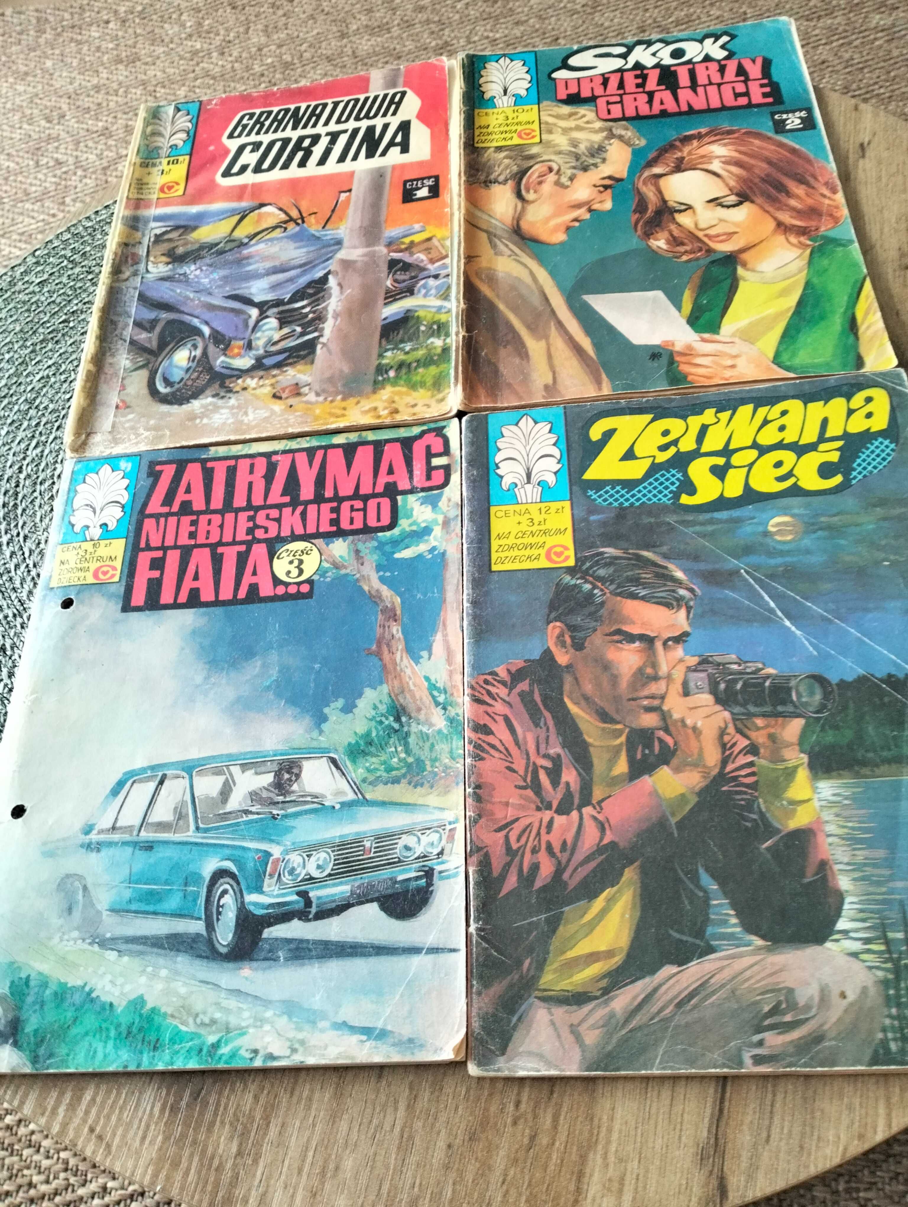 Zestaw komiksów Kapitan Żbik