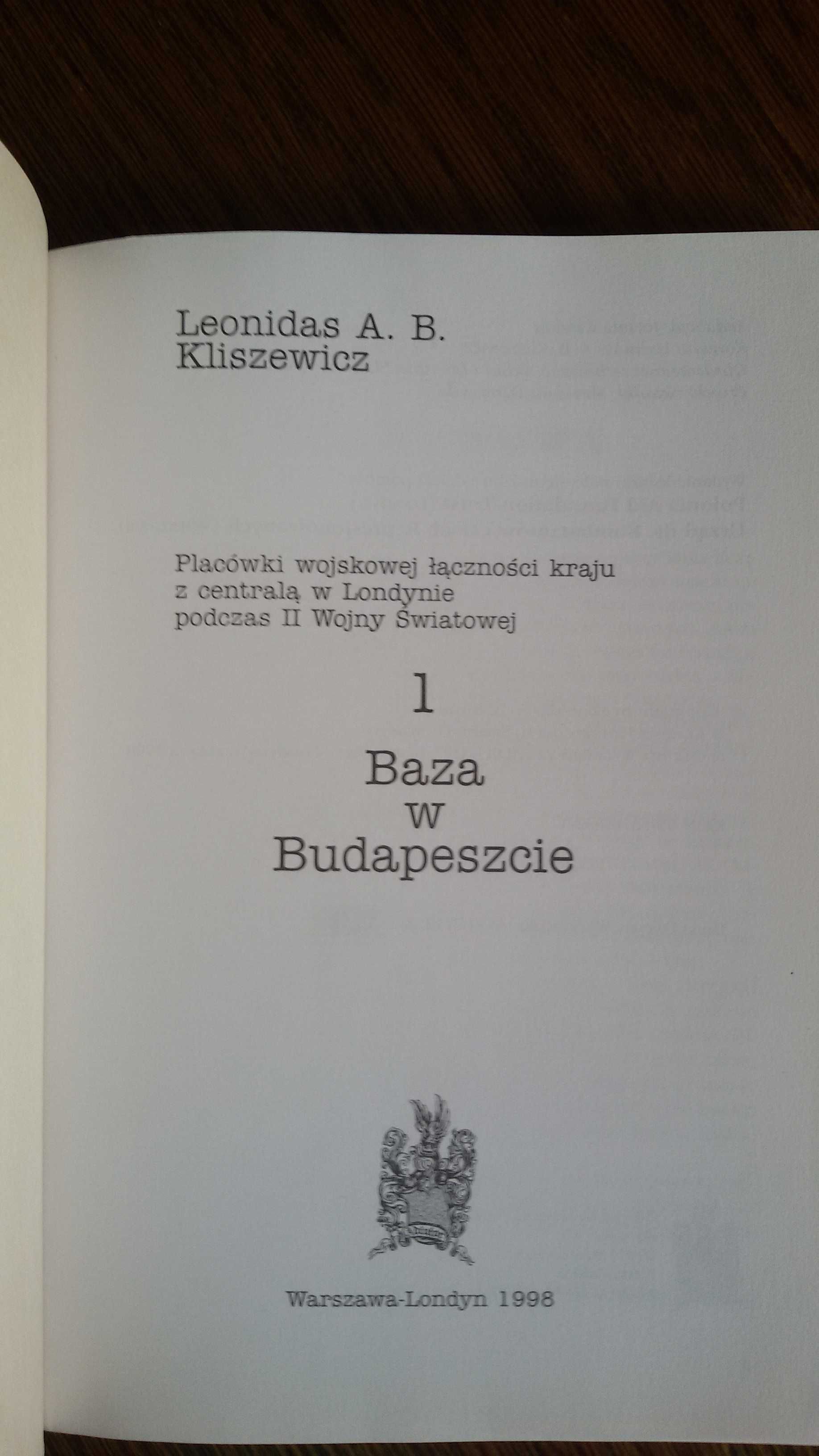Budapeszt, Leonidas A.B. Kliszewicz, seria biblioteka Mars, wydanie I