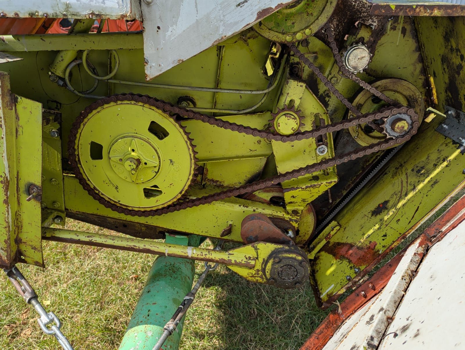 Heder do Claas Dominator z wózkiem