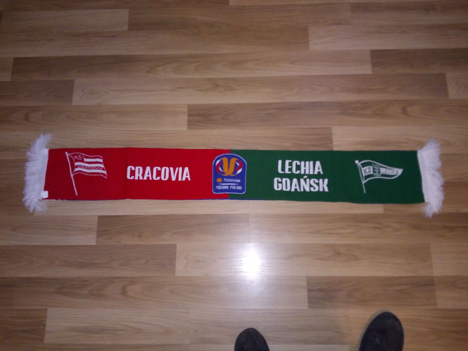Szalik piłkarski Cracovia Lechia Gdańsk