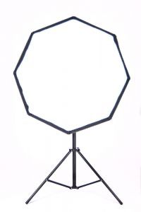 Lampa typu SOFTBOX octa 85cm, 4 żarówki x85W, statyw 280cm