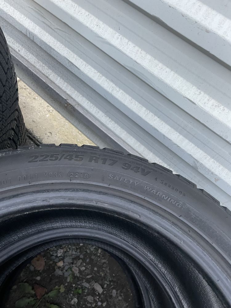 Колеса/резина/гума 225/45R17 Kumho