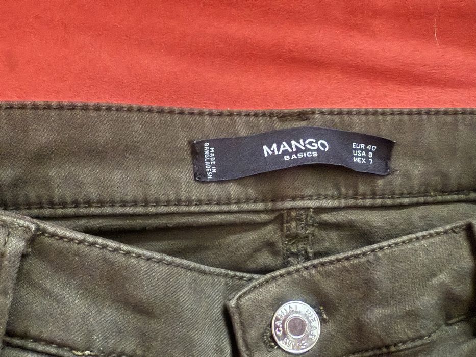 Slim bojówki Mango, roz. L