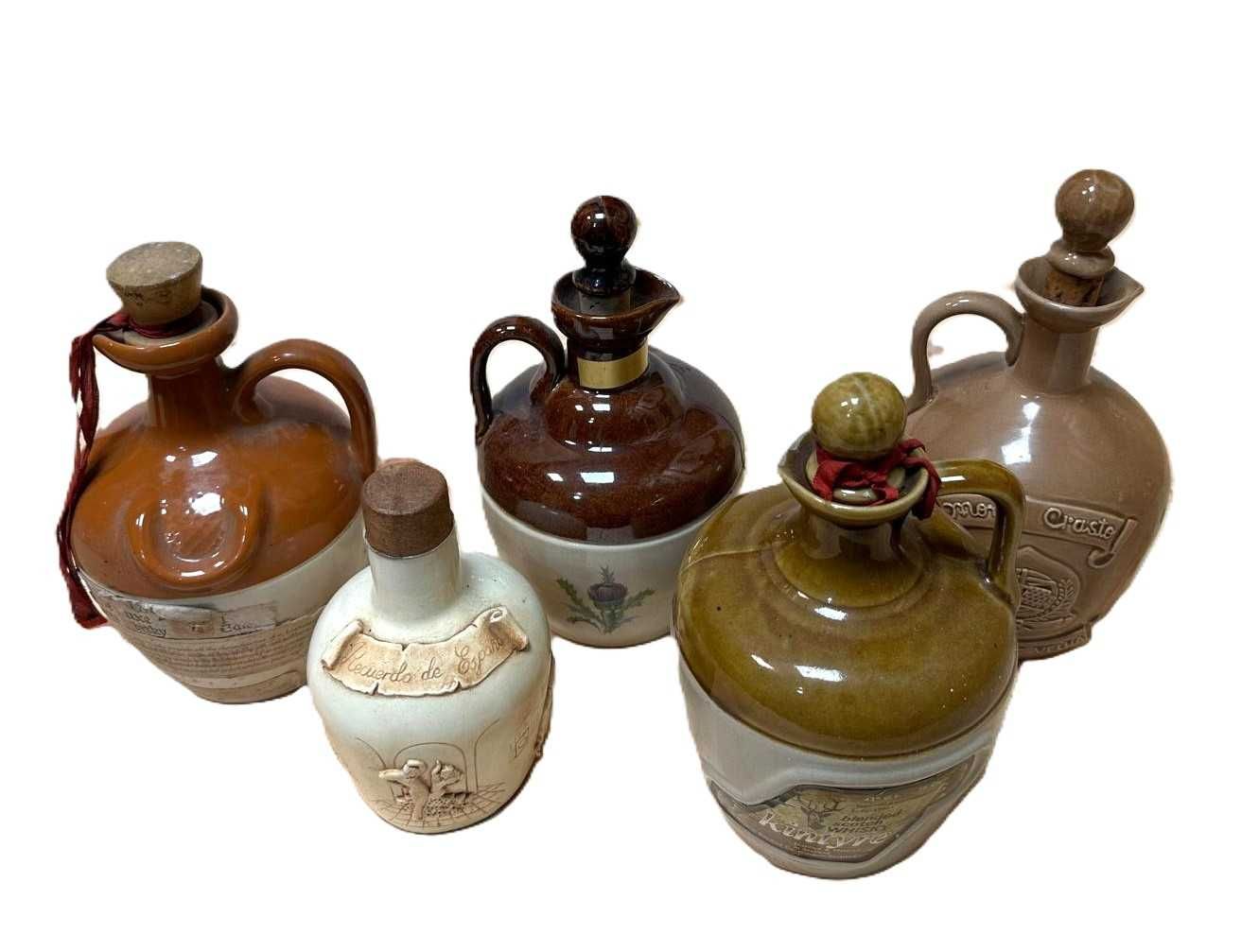 Garrafas antigas vazias para decoração, coleção
