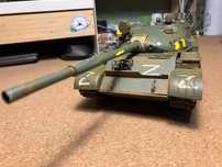 Model do sklejania T-62 Tamiya Modelarstwo Diorama Czołg Ukraina Rosja