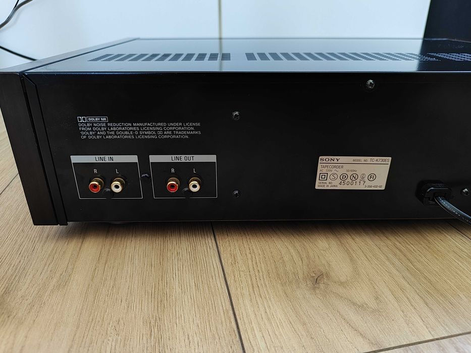 Magnetofon Sony TC-K 730 ES , zadbany stan ,drewniane boczki.