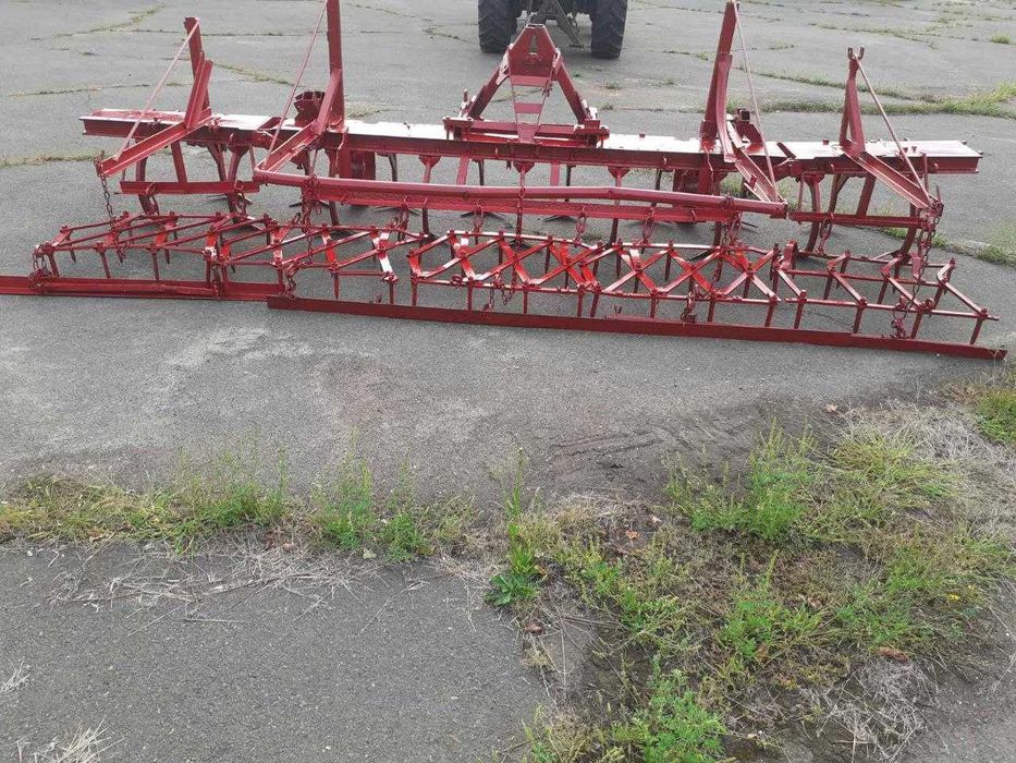 Культиватор 4м з боронами в гарному стані