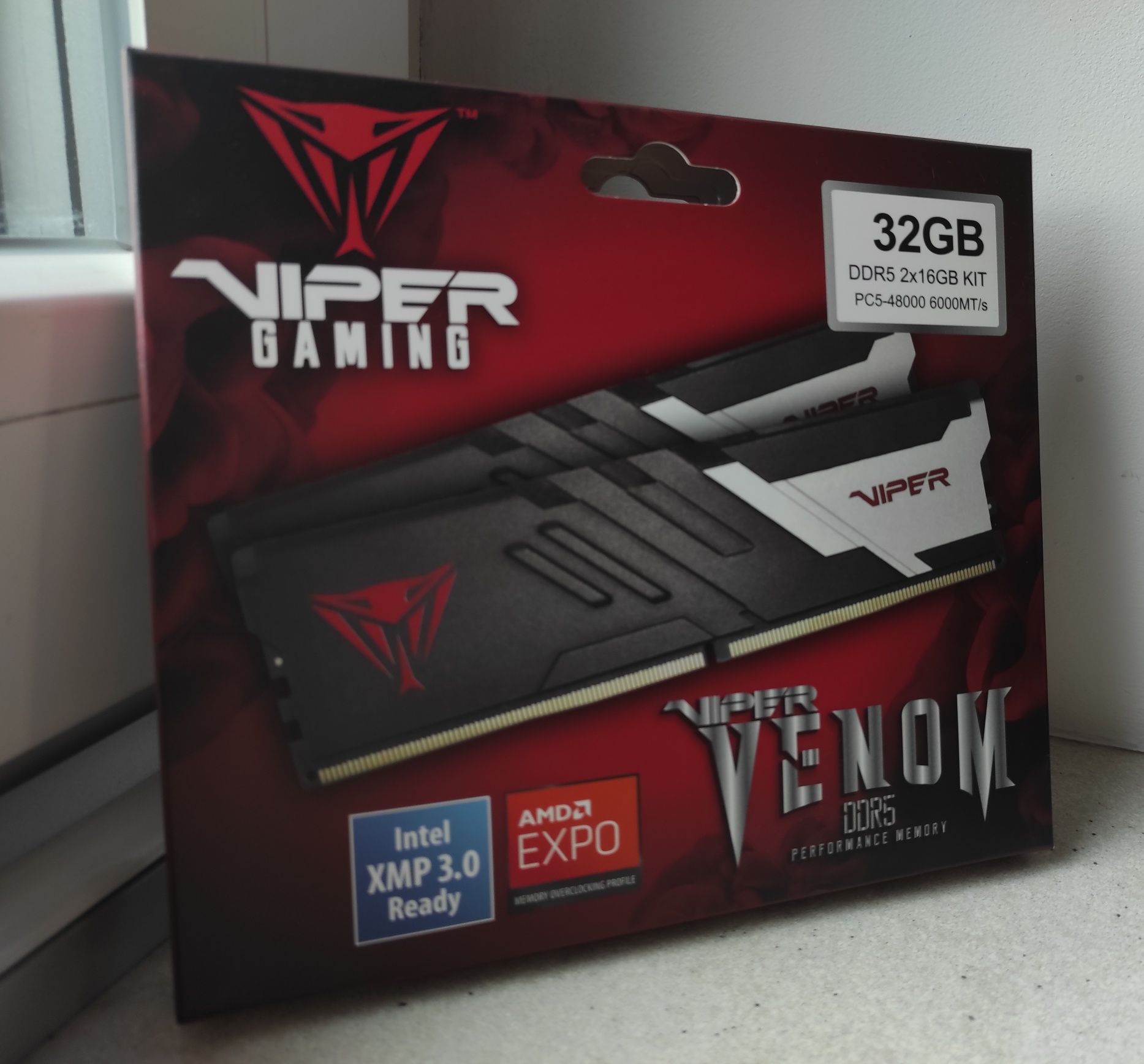 NOWE DDR5 6000MHz CL30 32GB RAM Patriot Viper Venom