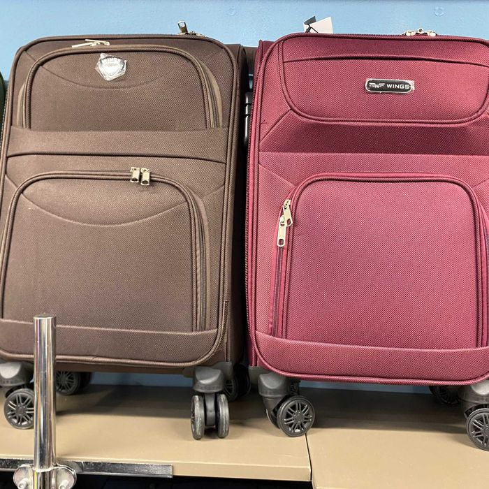 Чемодан, валіза Wings 6018 – 4колеса | 4 колеса | Міцні колеса (В12)