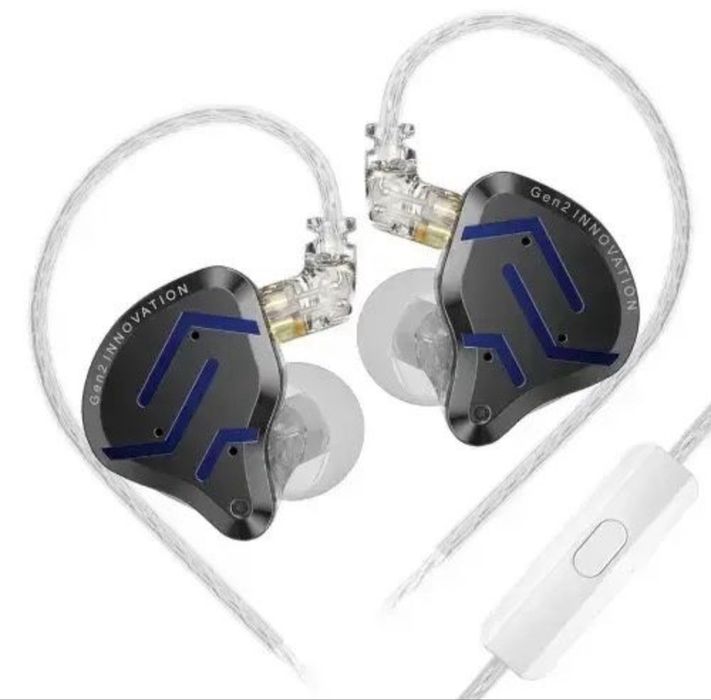 Навушники KZ ZSN PRO 2 IEM + чохол у подарунок
