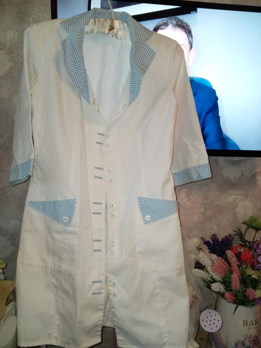 Медичний халат розмір 42