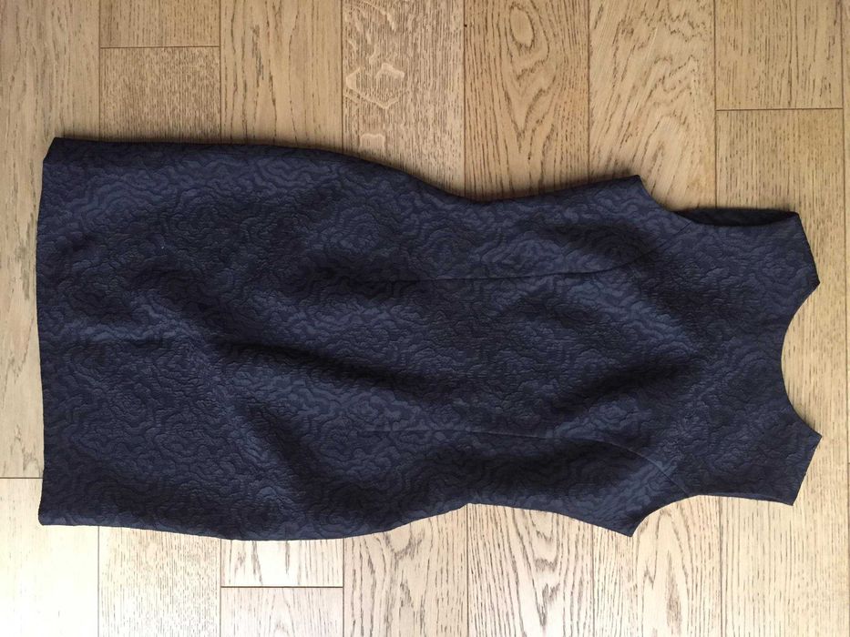 Sukienka studniówka Sylwester święta S elegancka mini czarna Zara