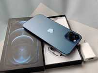 iPhone 12 Pro Max 128GB PACIFIC BLUE NIEBIESKI Bateria 95% + SZKŁO GWA