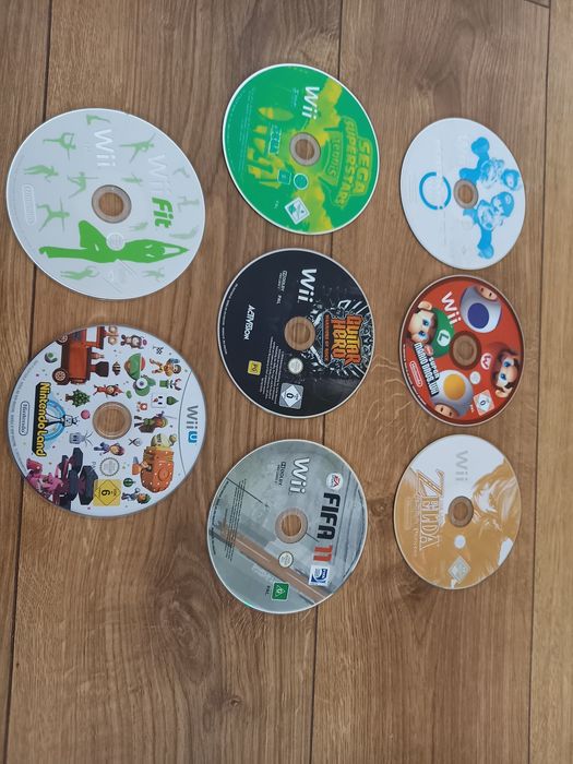 Nintendo wii gry super mario zelda
