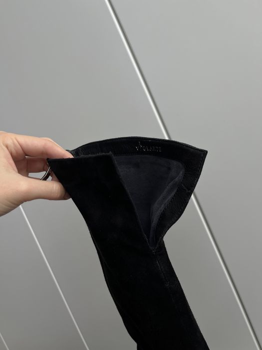 Ботфорди зимові з натуральною цегейкою