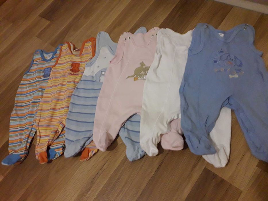 Kilkaset ubranek 4 MEGA WORKI rozm od 56 do 134 dla dziewczynki WYSYŁK