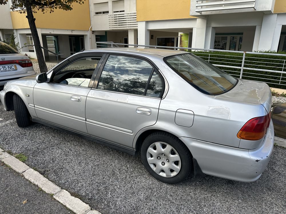 Honda Civic, motor1.6, Gasolina, Ano 1999,