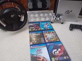 Gran Turismo Consola slim 1tb e comando GT + T500 GT + GT 7