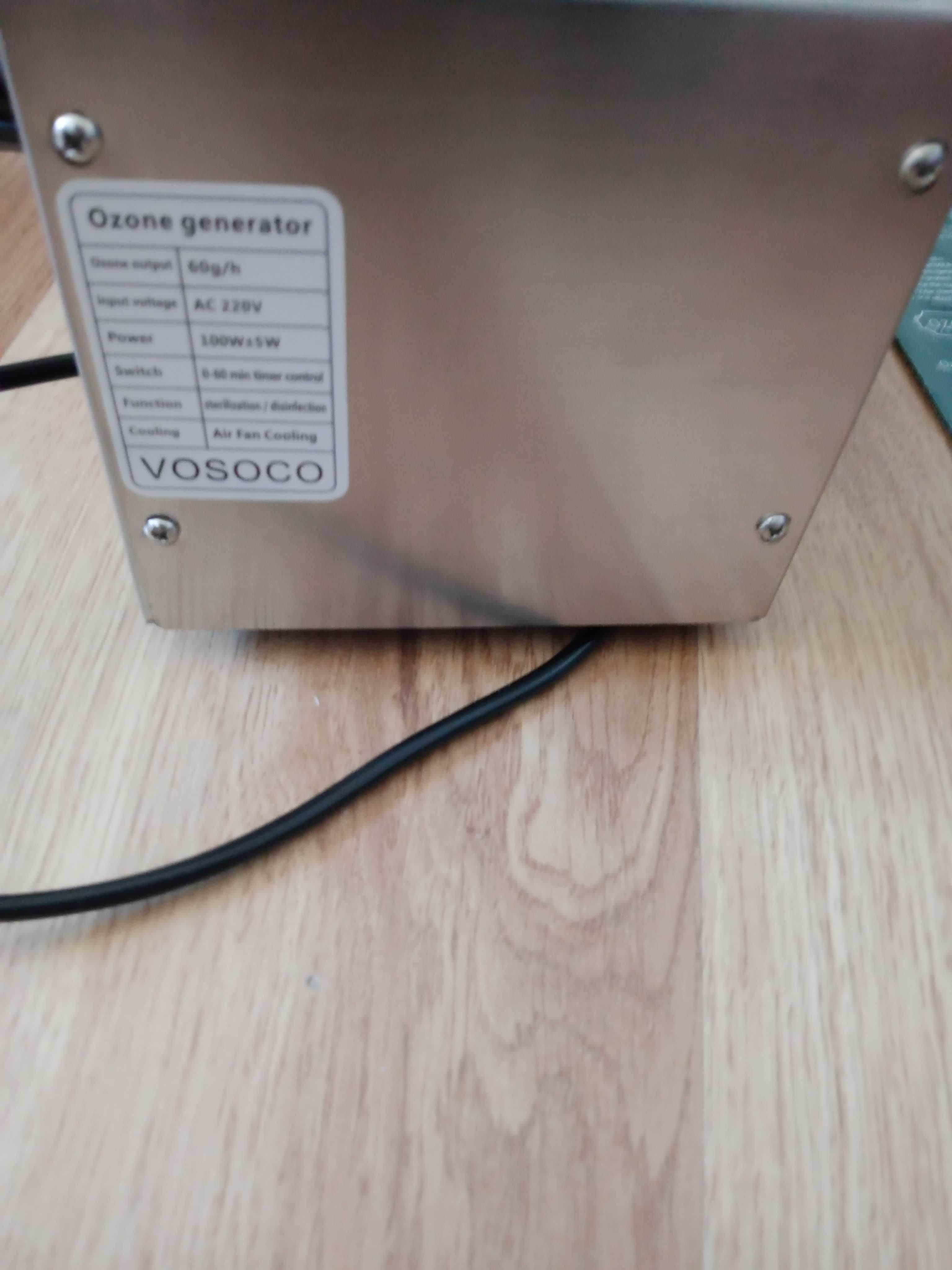 Ozonator Generator ozonu odświeżacz powietrza odkażanie